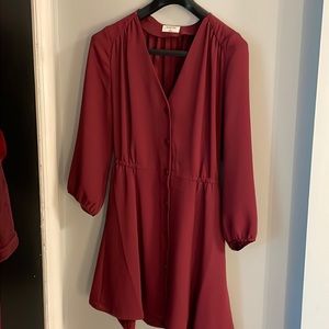 Babaton dress, 3/4 length sleeves